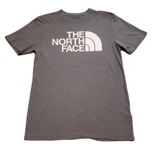 The North Face T-Shirt Men's Small S Gray Hiking Summer Camping Short Sleeve